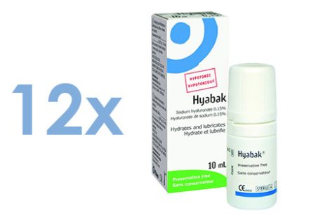 Hyabak 0,15 (12x10 ml)