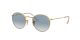 Ray-Ban Round Metal RB 3447N 001/3F Férfi napszemüveg