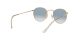 Ray-Ban Round Metal RB 3447N 001/3F Férfi napszemüveg
