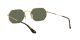 Ray-Ban Octagonal RB 3556N 001 Férfi, Női napszemüveg